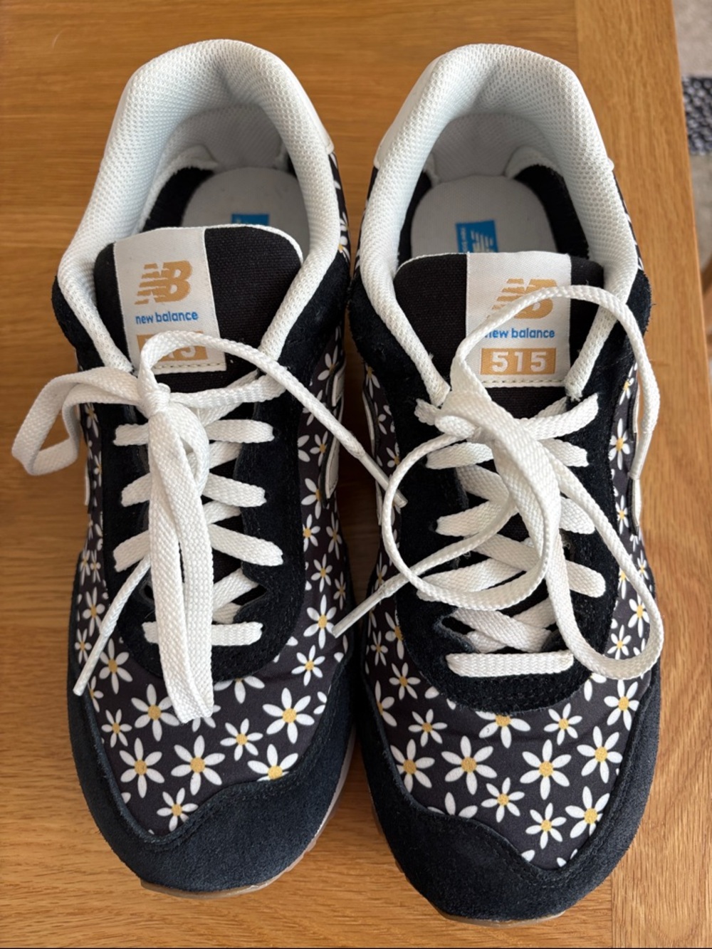 New Balance Black Daisy 515 Sneakers